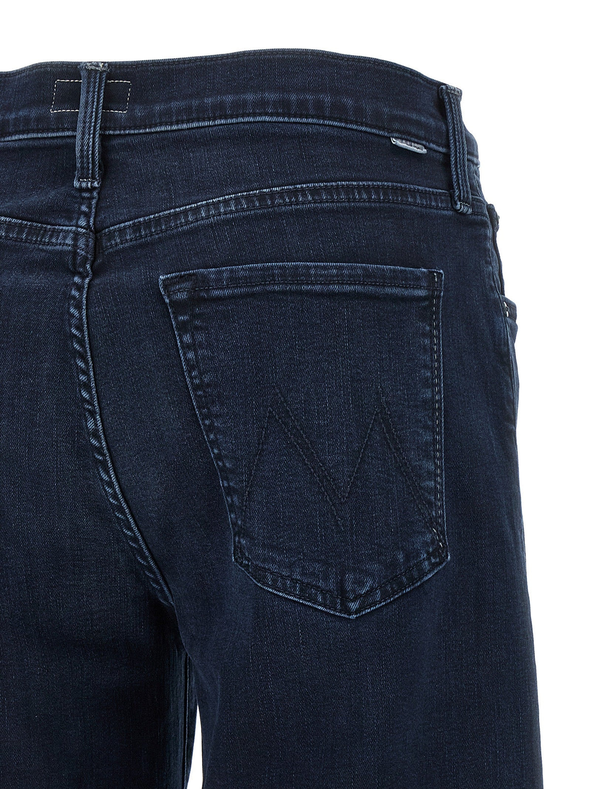 Mother Denim Blue Cotton Jeans Denim