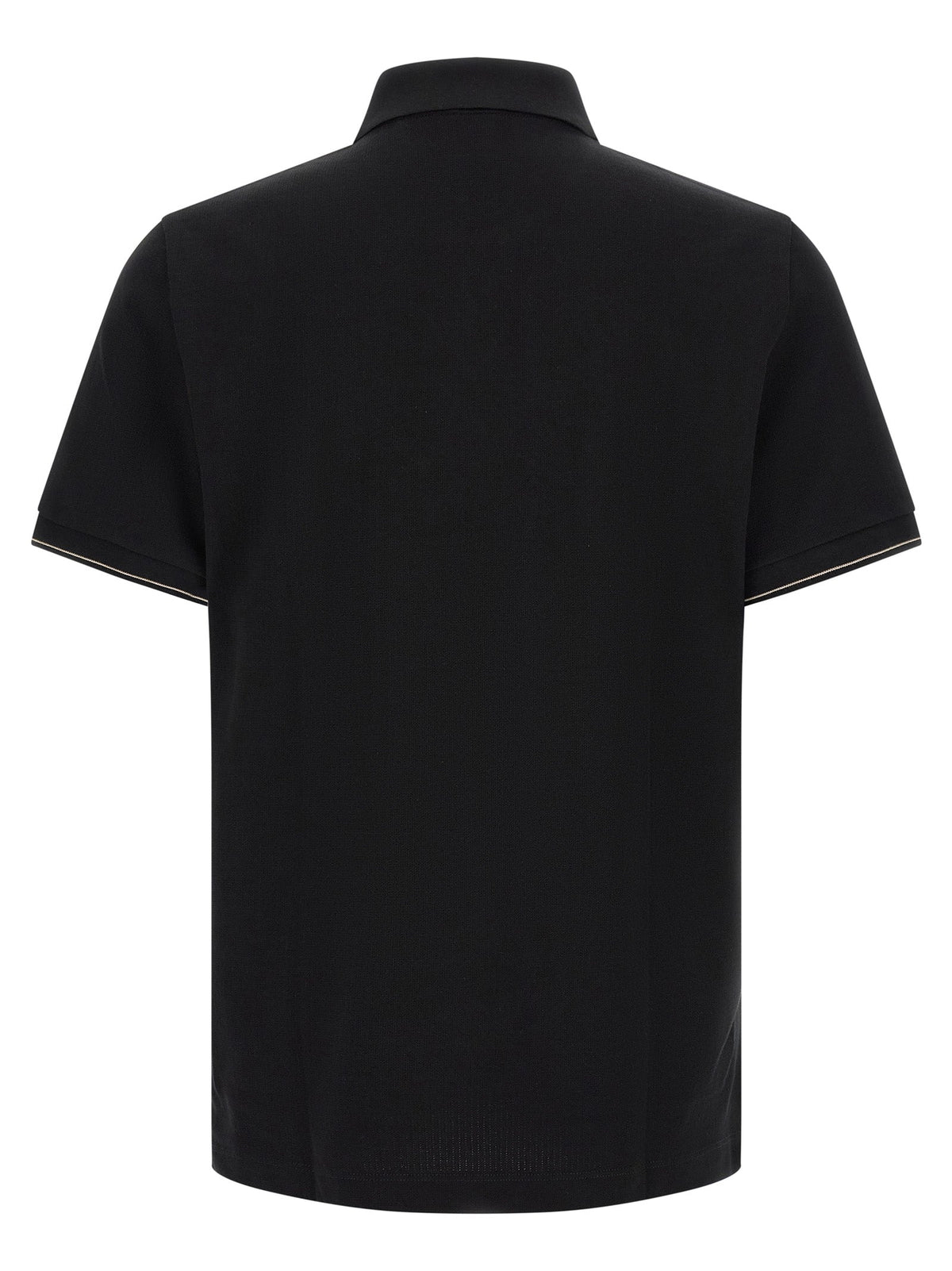 Hugo Boss Black Cotton Polo Shirt