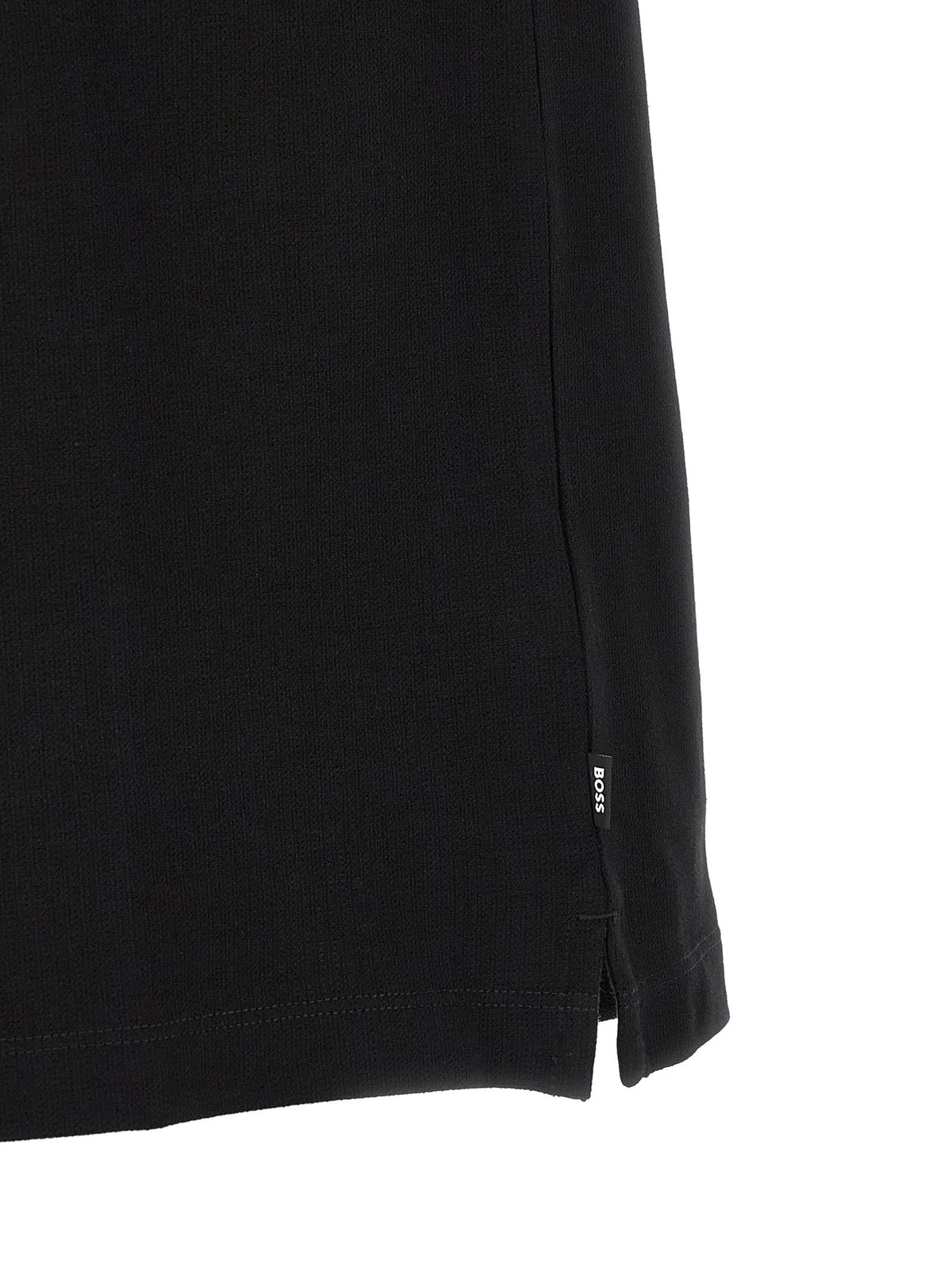 Hugo Boss Black Cotton Polo Shirt