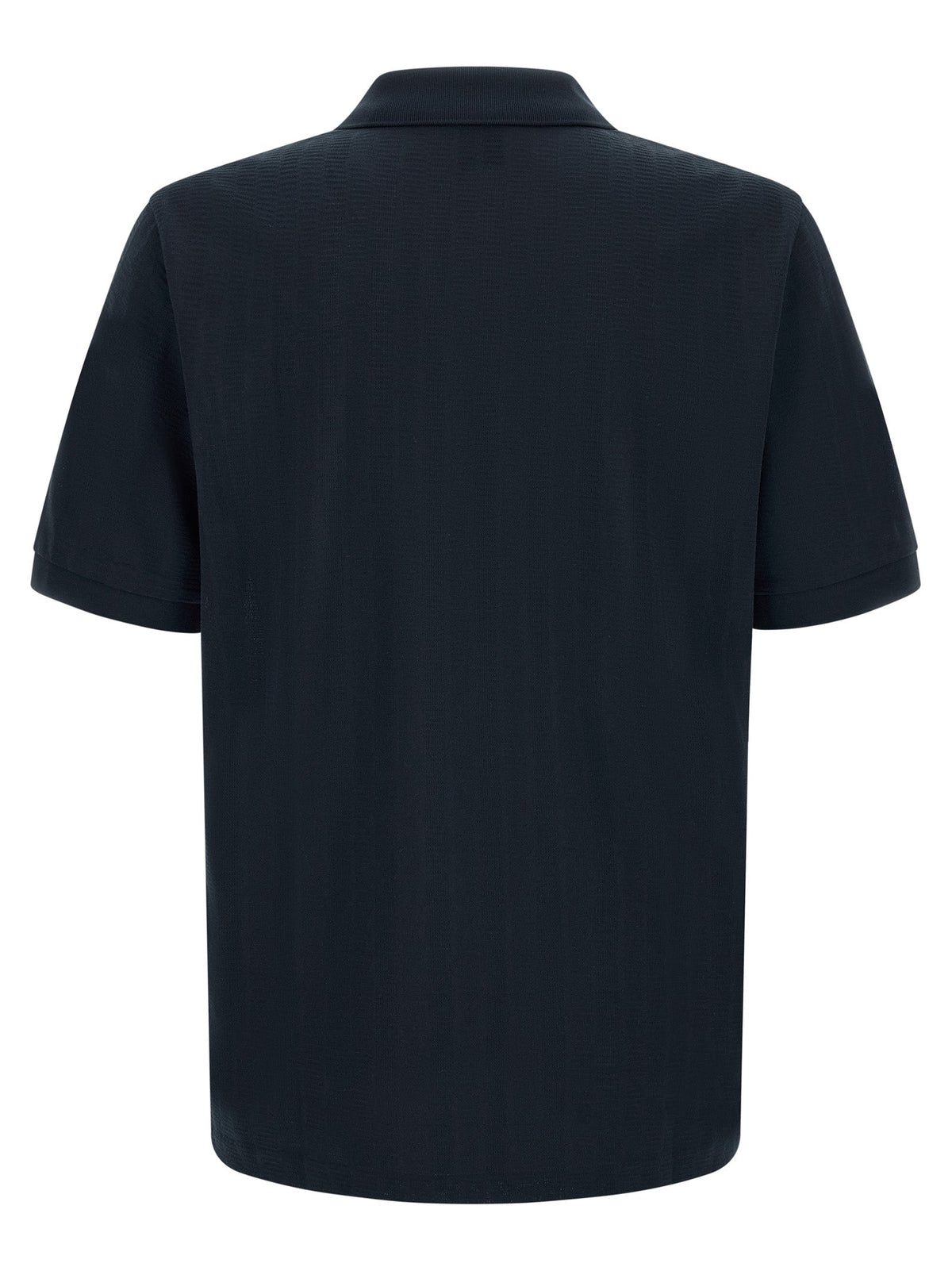 Hugo Boss Blue Cotton Polo Shirt