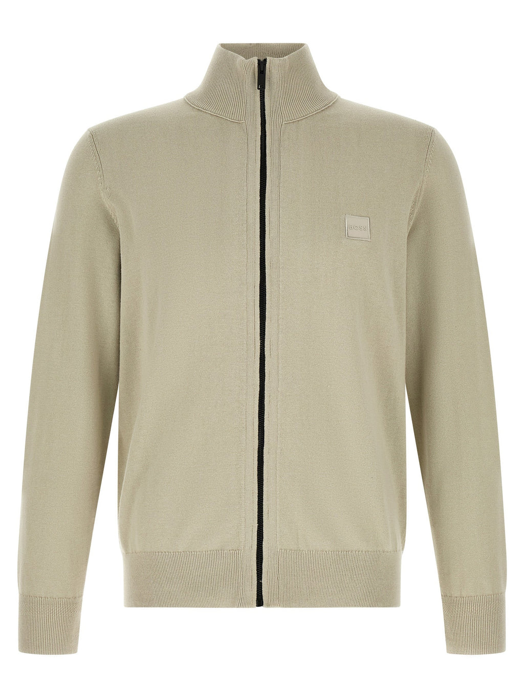Hugo Boss Beige Cotton Cardigan