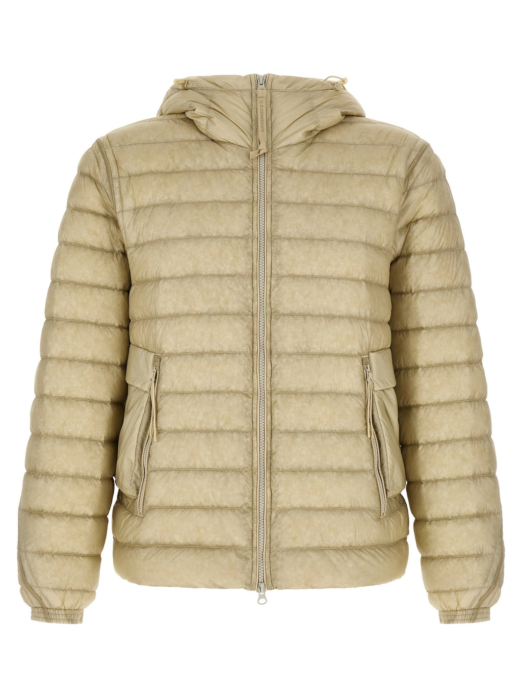 C.P. Company Beige Polyamide Full-Length Jacket