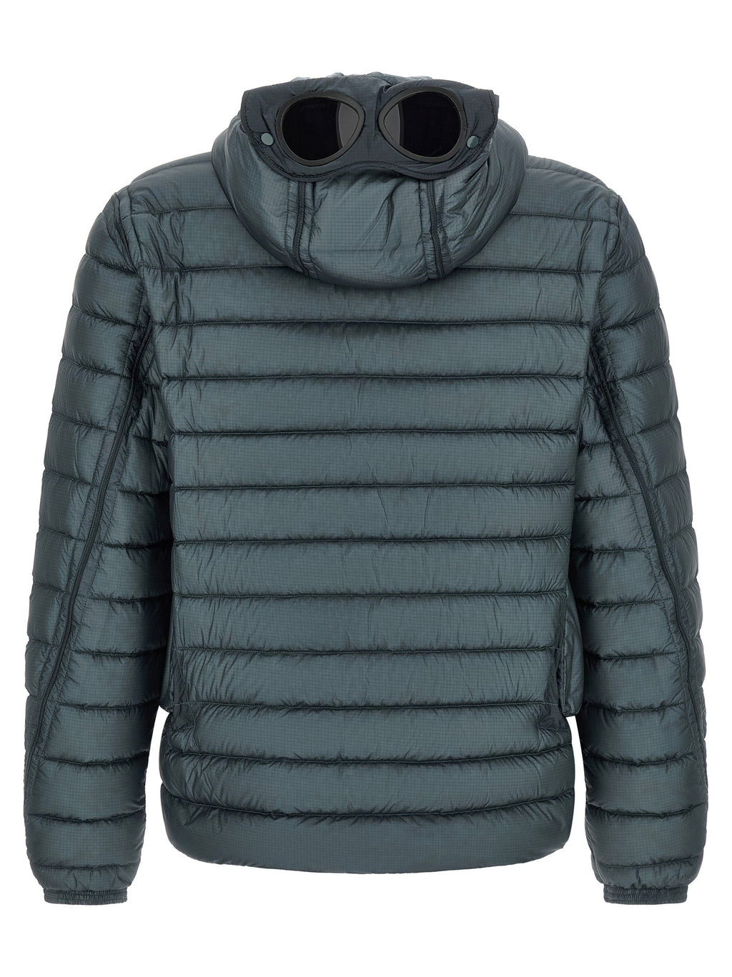 C.P. Company Blue Polyamide Full-Length Jacket