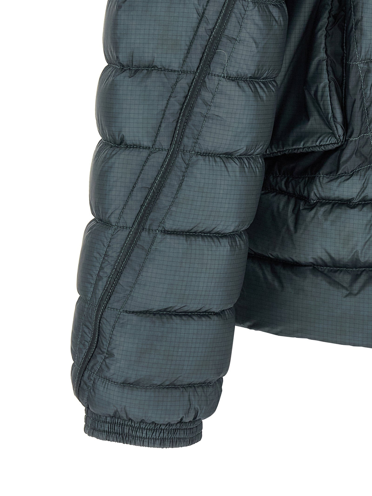 C.P. Company Blue Polyamide Full-Length Jacket