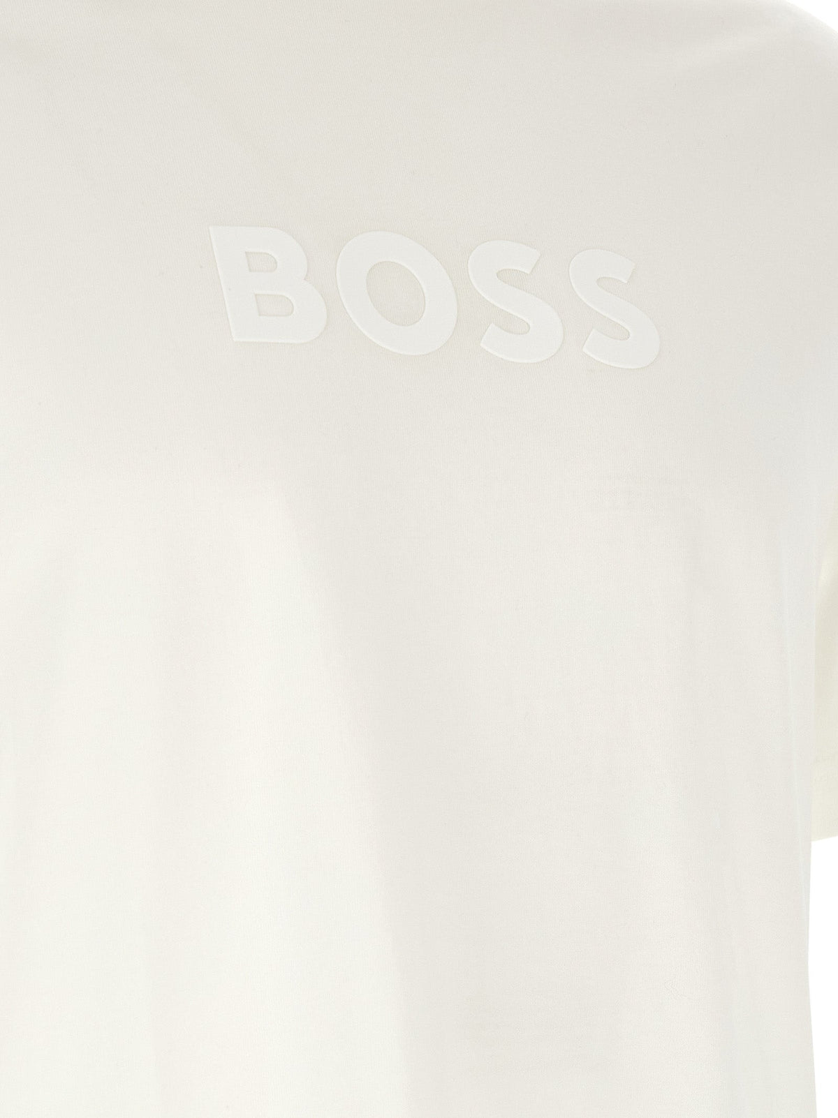 Hugo Boss White Cotton T-Shirt