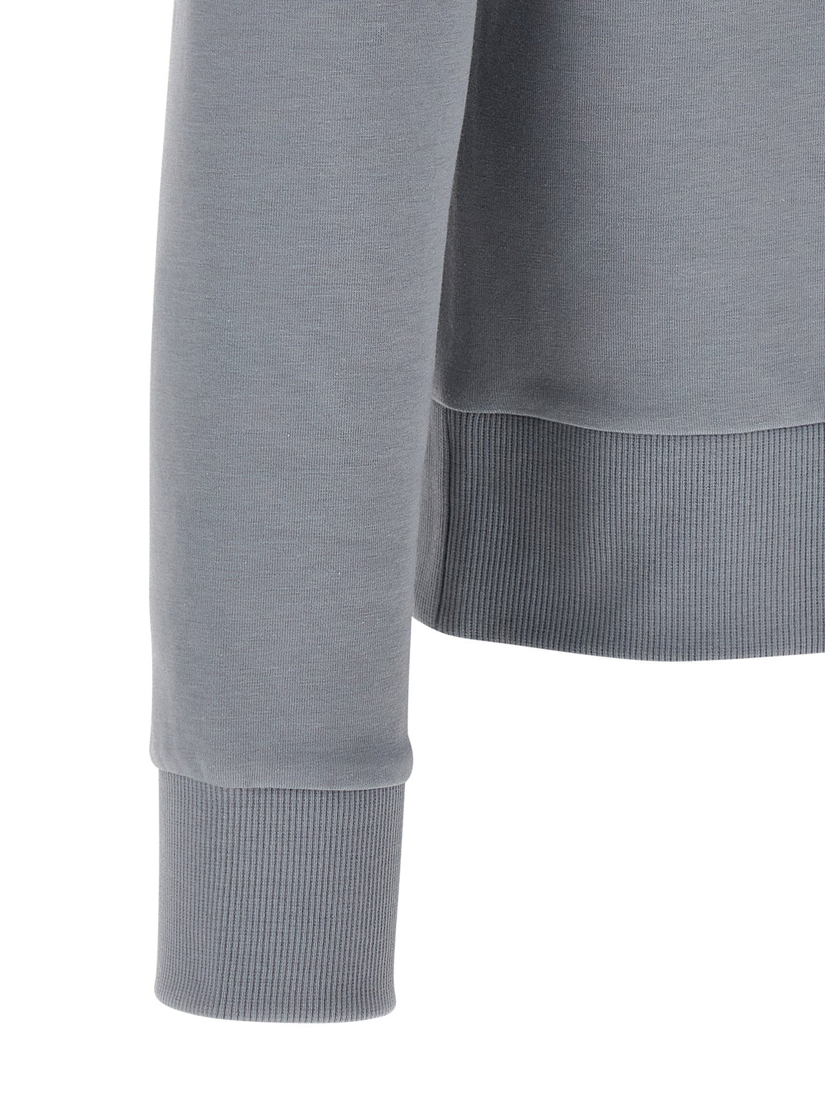 Hugo Boss Gray Cotton Sweatshirt