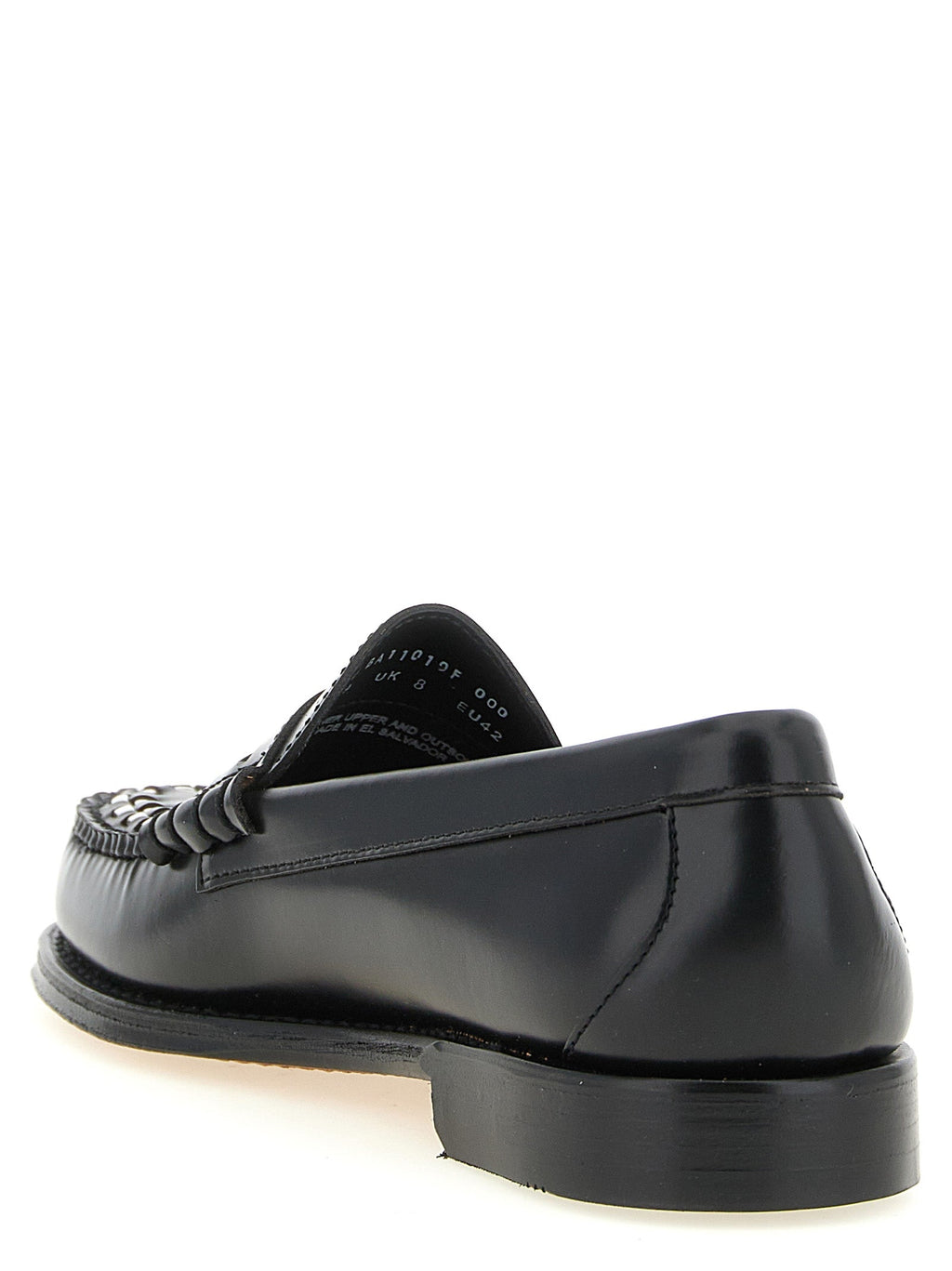 G.H. BASS Bicolor Cowhide Slip-On Loafers