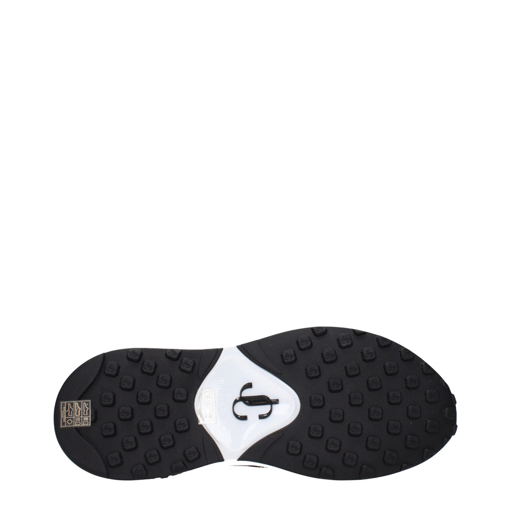 Jimmy Choo Black Fabric Athletic Sneakers