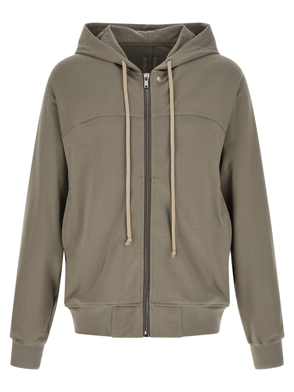 Rick Owens Gray Cotton Sweatshirt