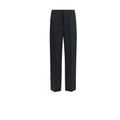 Prada Black Cotton Casual Pants