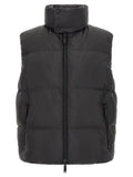 Dsquared² Black Polyester Sleeveless Jacket
