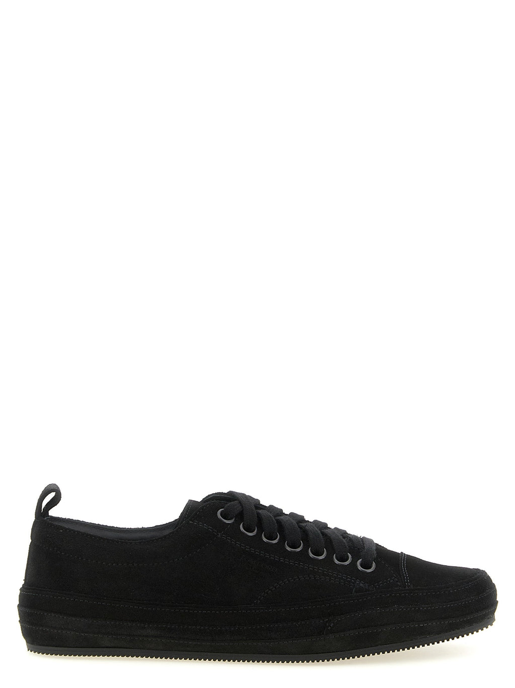 Tom Ford Black Leather Low Top Sneakers