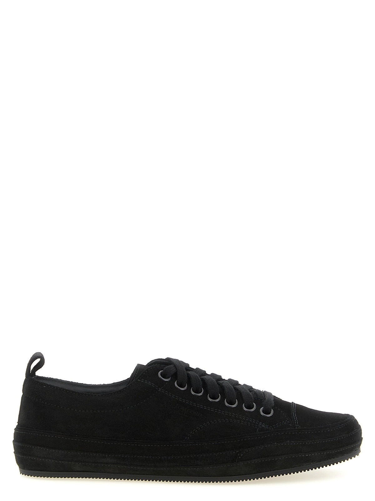 Tom Ford Black Leather Low Top Sneakers