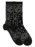 Alanui Black Cotton Socks