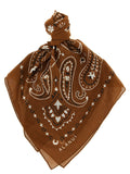 Alanui Brown Cotton Foulard