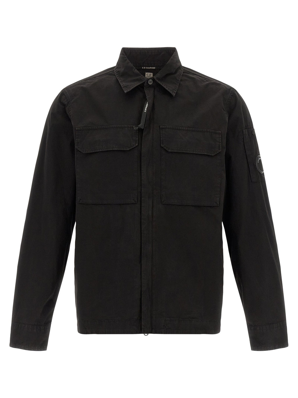 C.P. Company Black Cotton Blouse