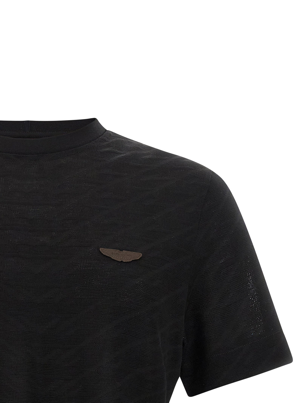 Hugo Boss Black Cotton T-Shirt