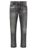 Dolce & Gabbana Gray Cotton Jeans Denim