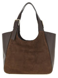 Furla Brown Calfskin Tote Bag