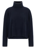 PINKO Blue Wool Cardigan