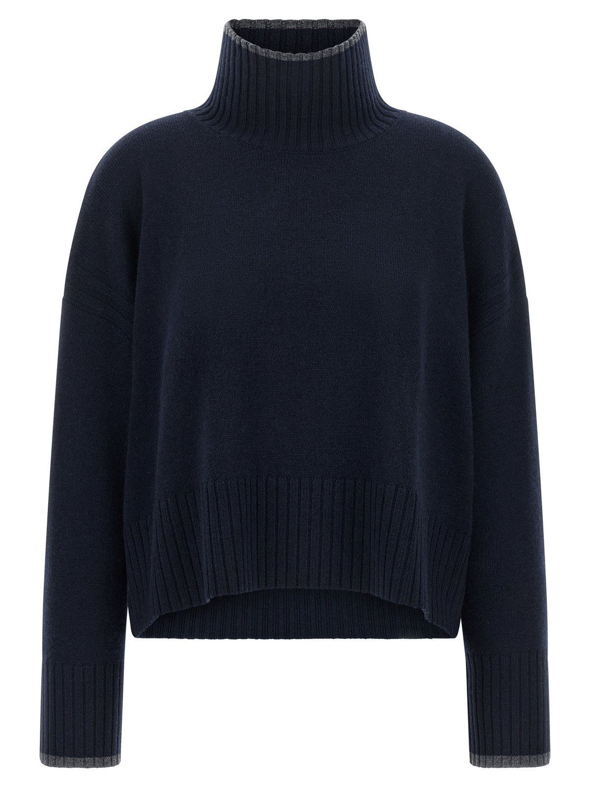 PINKO Blue Wool Cardigan