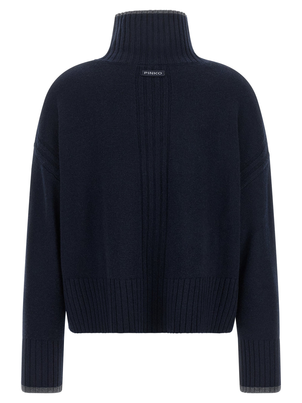 PINKO Blue Wool Cardigan