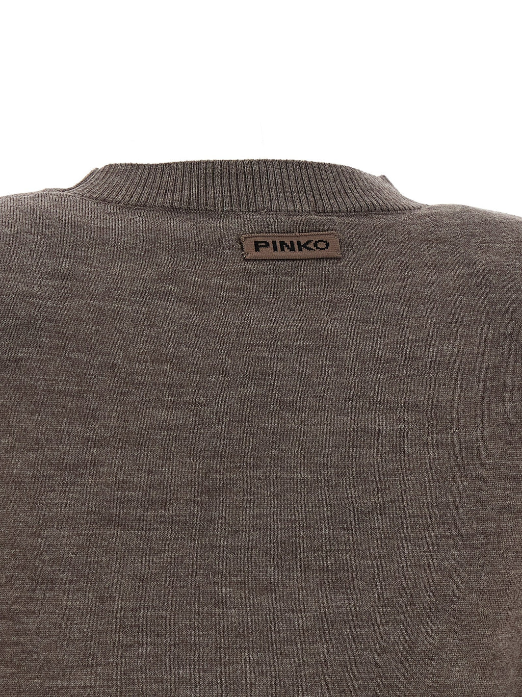 PINKO Brown Wool Cardigan