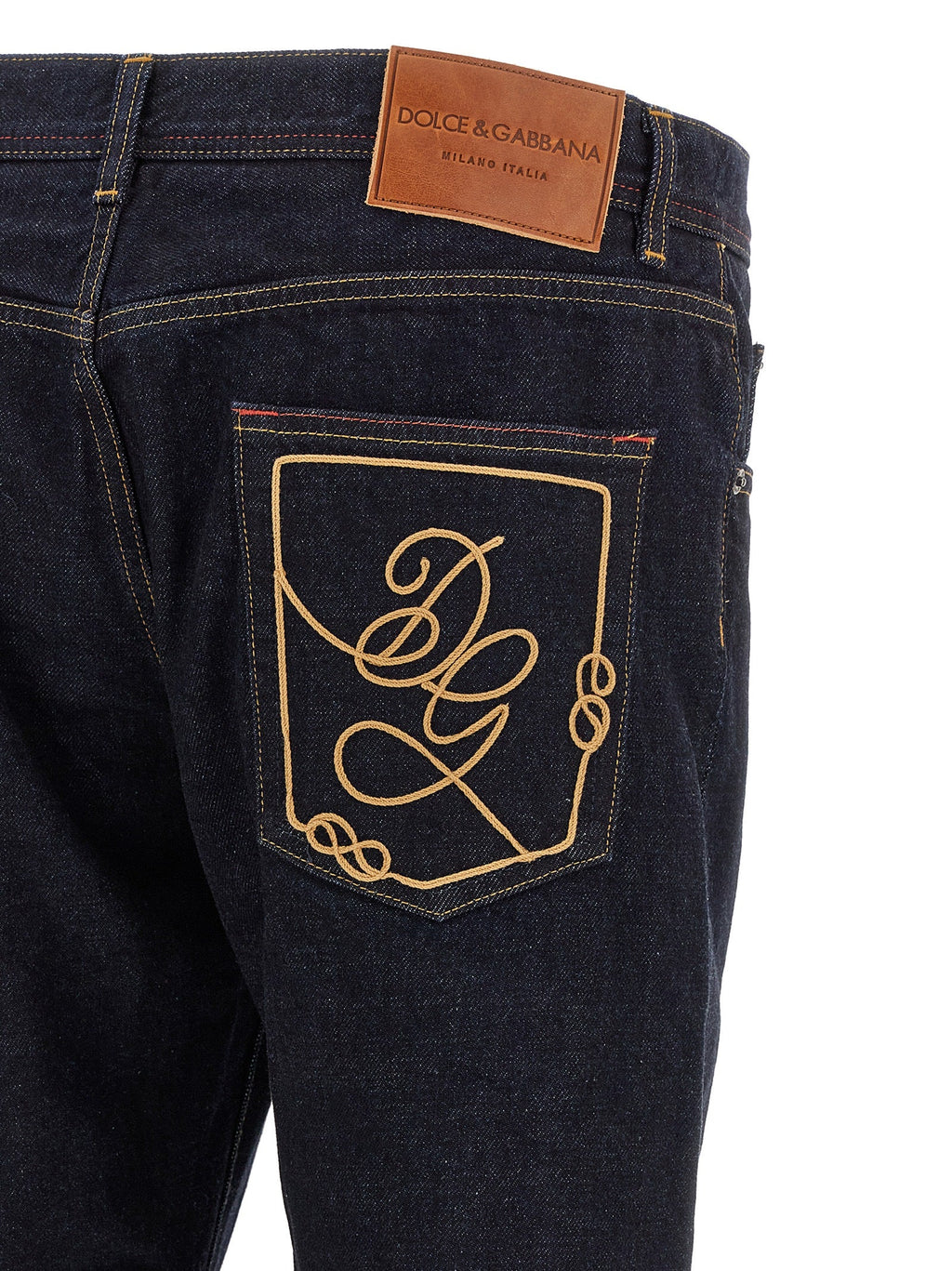 Dolce & Gabbana Blue Cotton Jeans Denim