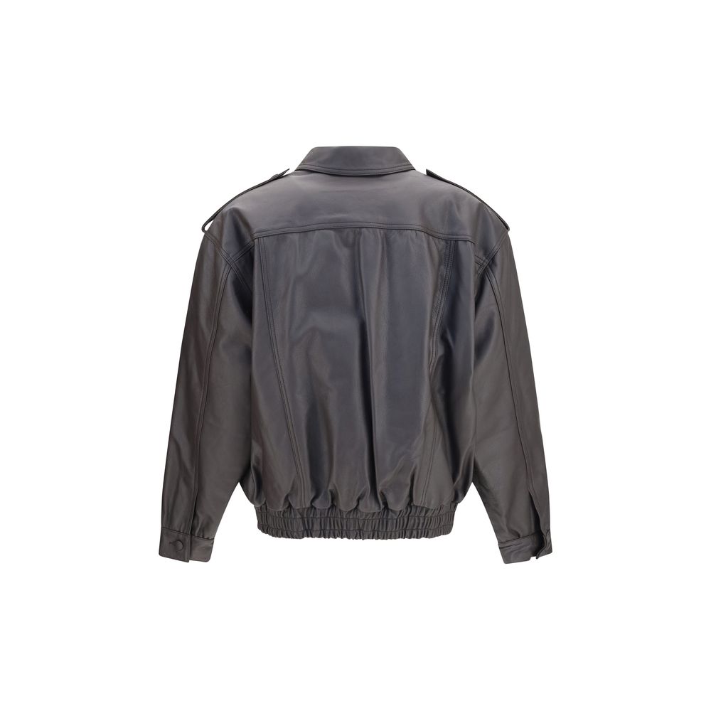 Blazé Milano Black Lamb Ovis Aries Bomber