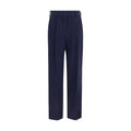Blazé Milano Blue Wool Oves Aries Pants