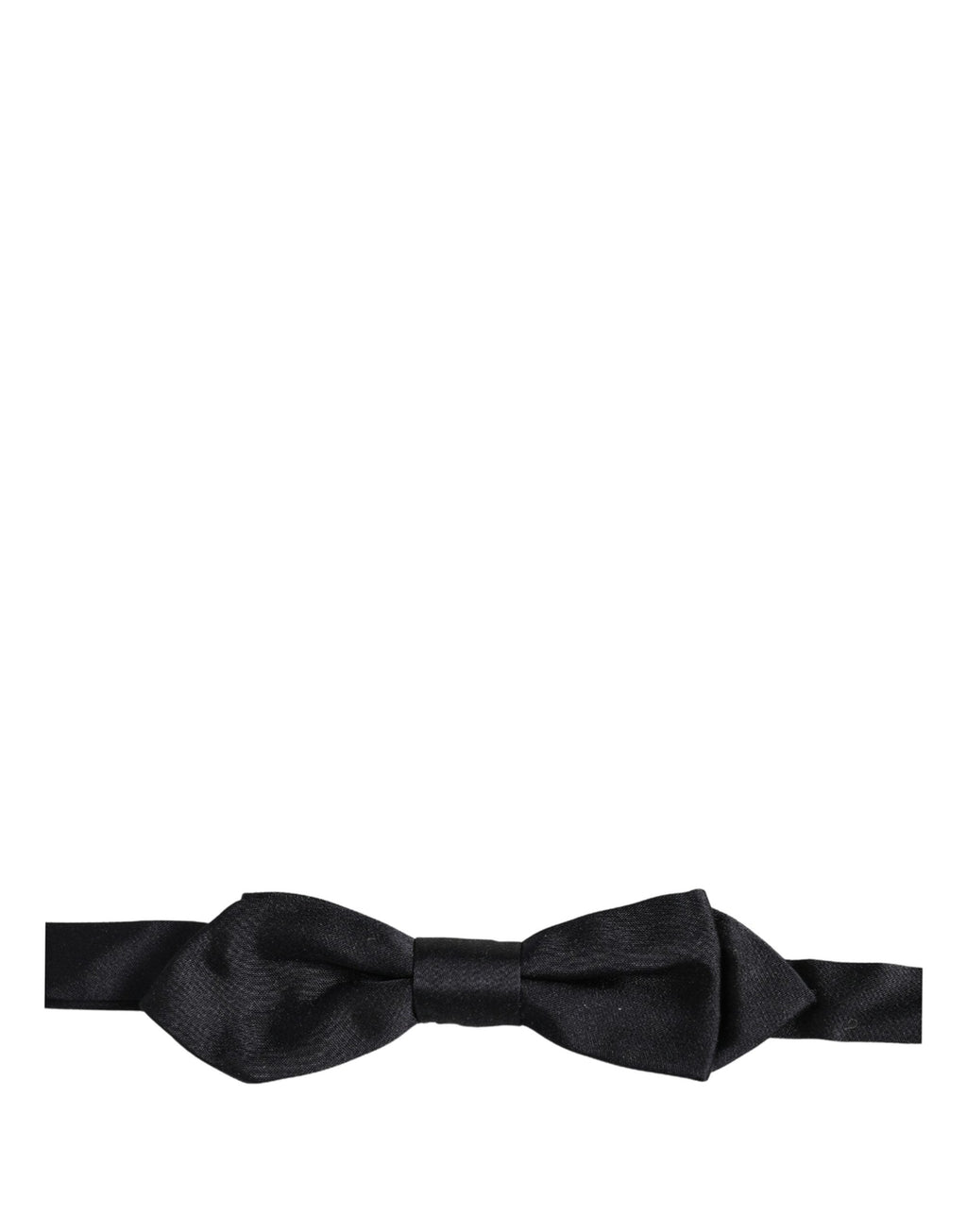 Dolce & Gabbana Men Dark Blue 100% Silk Adjustable Neck Papillon Bow Tie