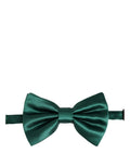 Dolce & Gabbana Men Green 100% Silk Adjustable Neck Papillon Bow Tie