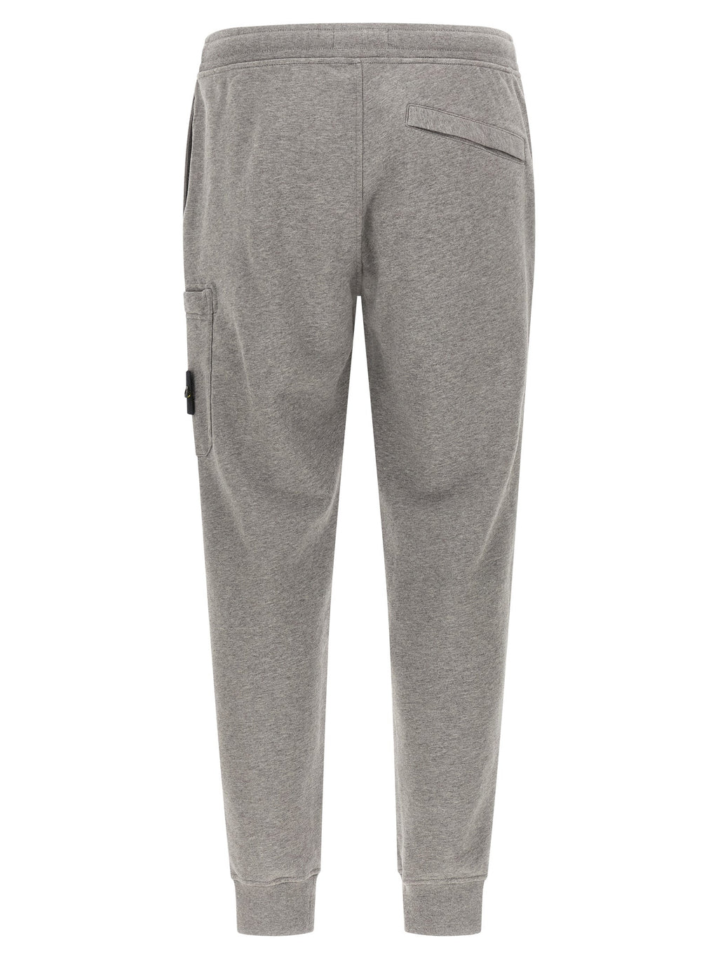 Stone Island Gray Cotton Joggers (Workout Pants)