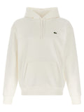 Lacoste White Cotton Sweatshirt
