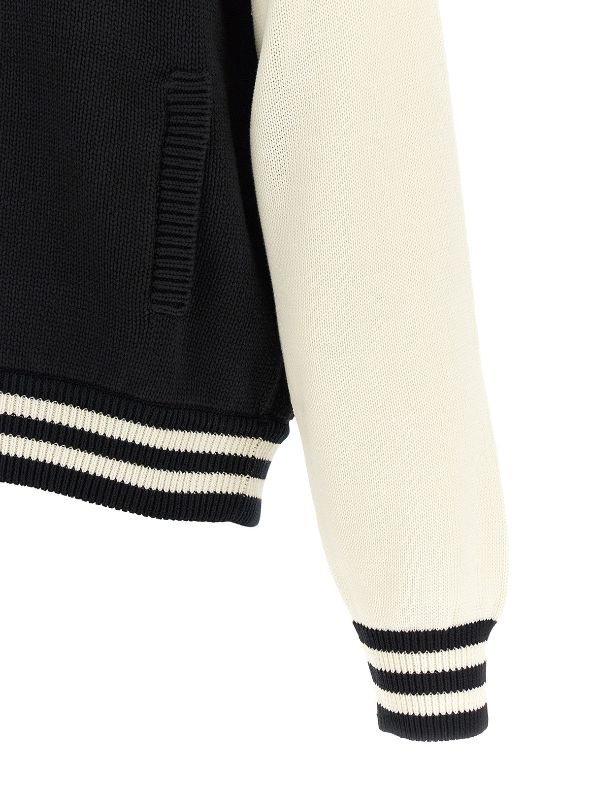 Kenzo Bicolor Cotton Cardigan