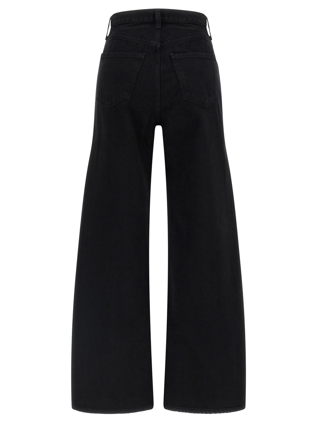 Agolde Black Cotton Jeans Denim