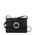 Jimmy Choo Black Leather Crossbody Bag