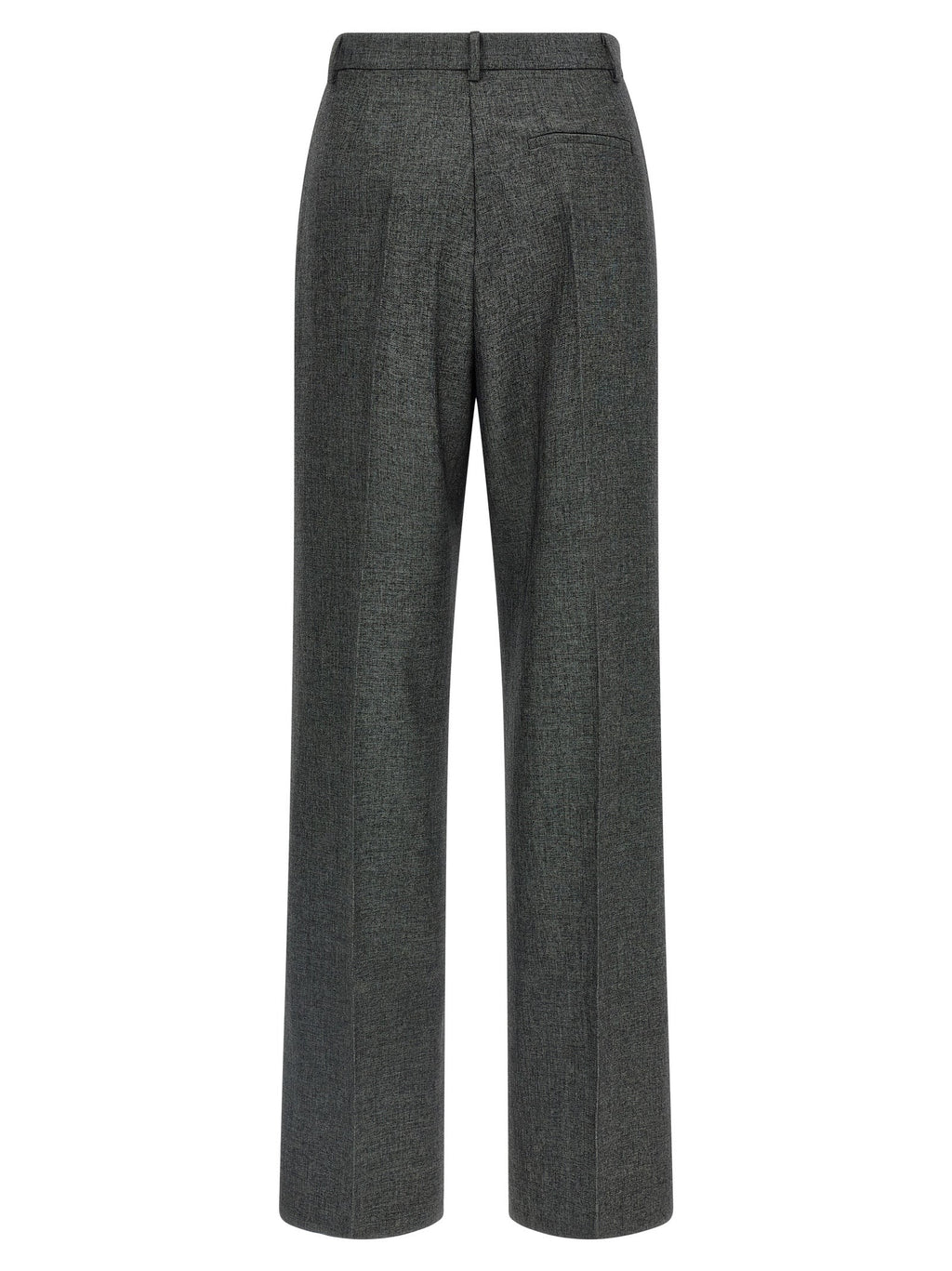 The Andamane Gray Polyester Dress Pants