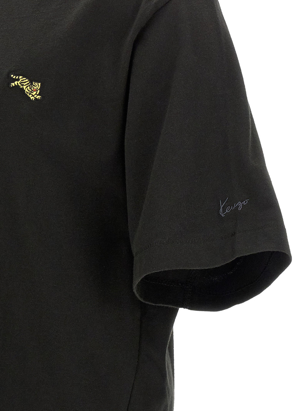 Kenzo Black Cotton T-Shirt