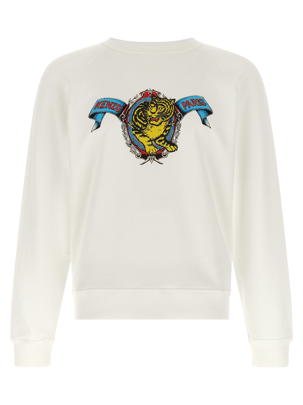 Kenzo White Viscose Sweatshirt