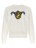 Kenzo White Viscose Sweatshirt