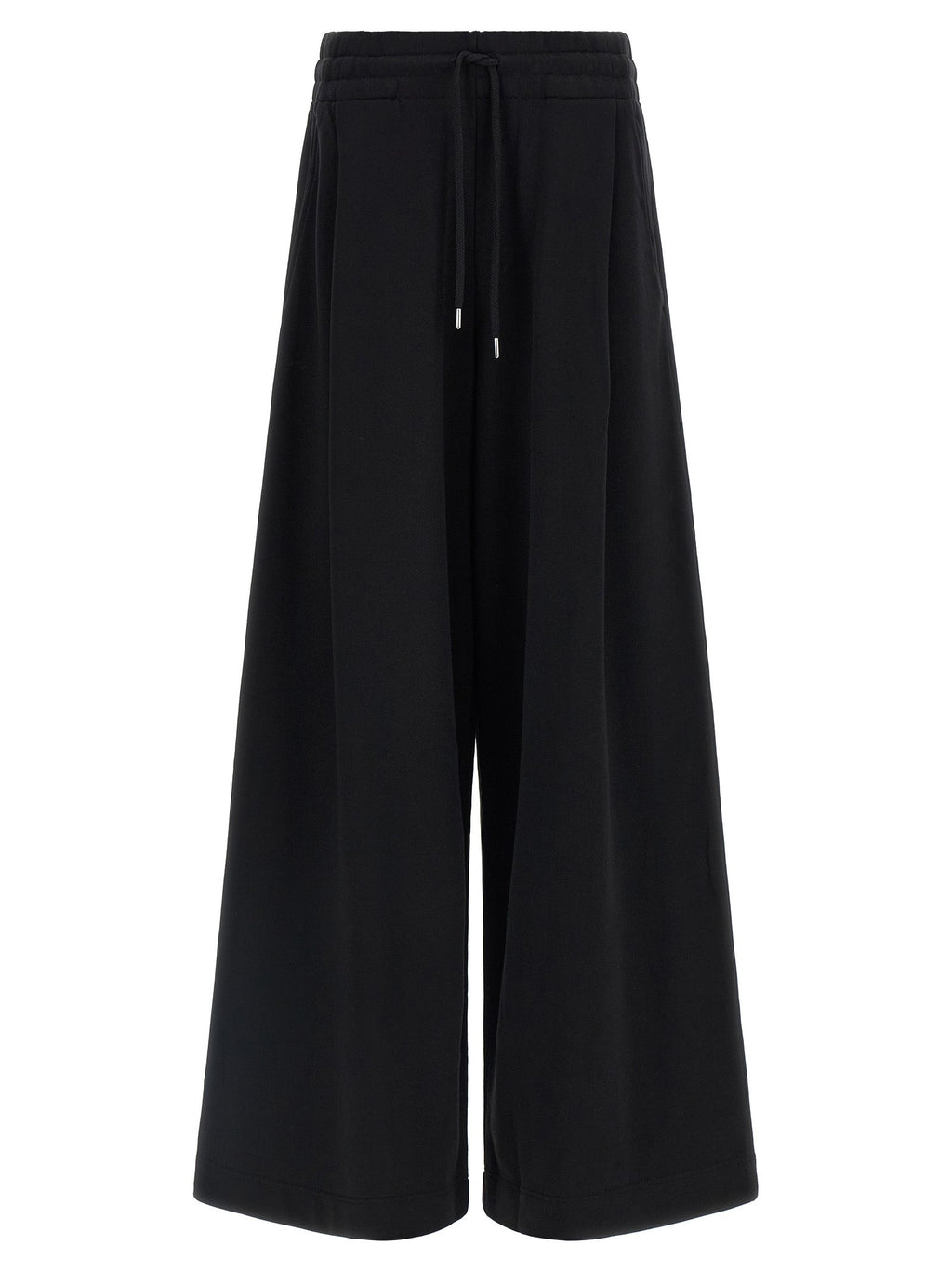 Dries Van Noten Black Cotton Athletic Pants