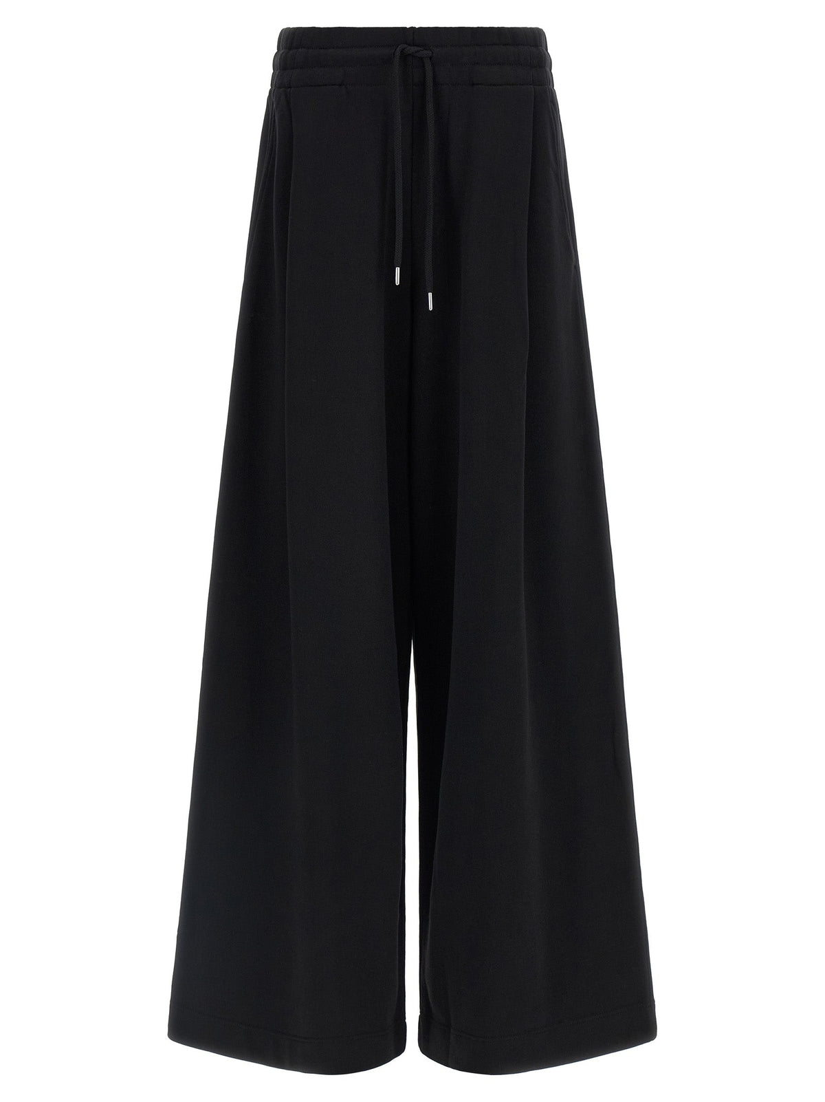 Dries Van Noten Black Cotton Athletic Pants