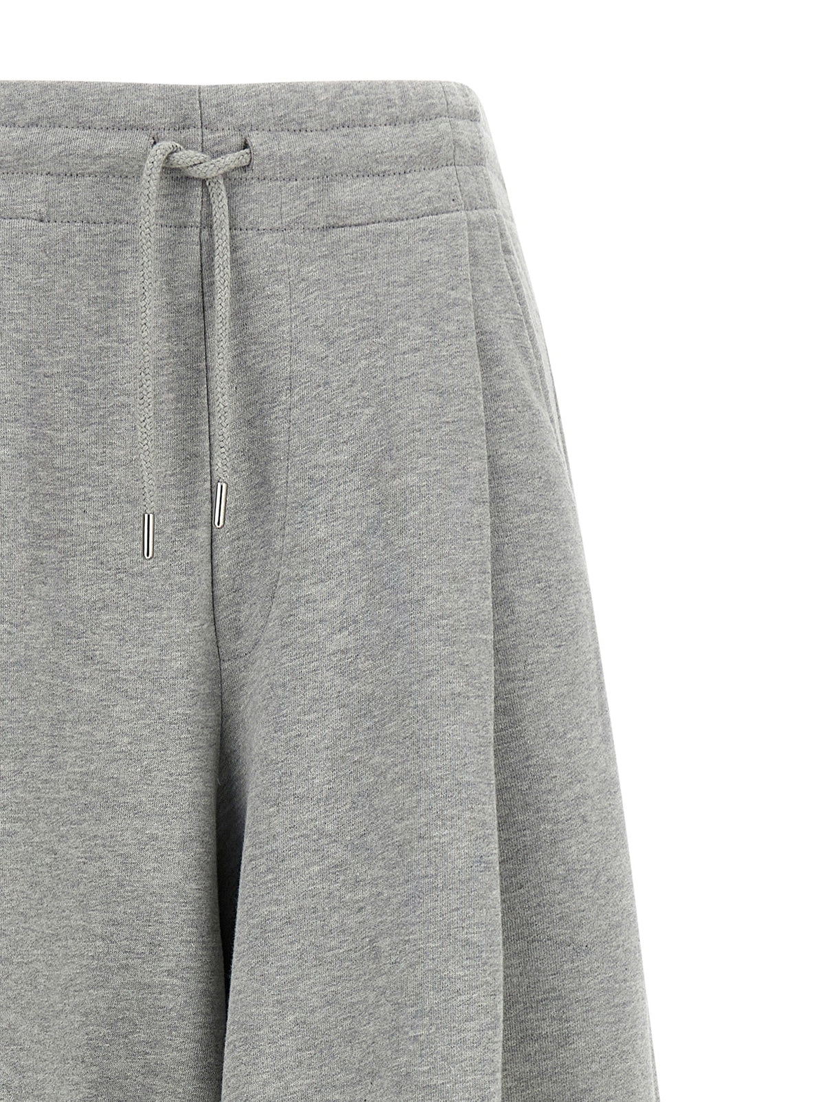 Dries Van Noten Gray Cotton Casual Pants