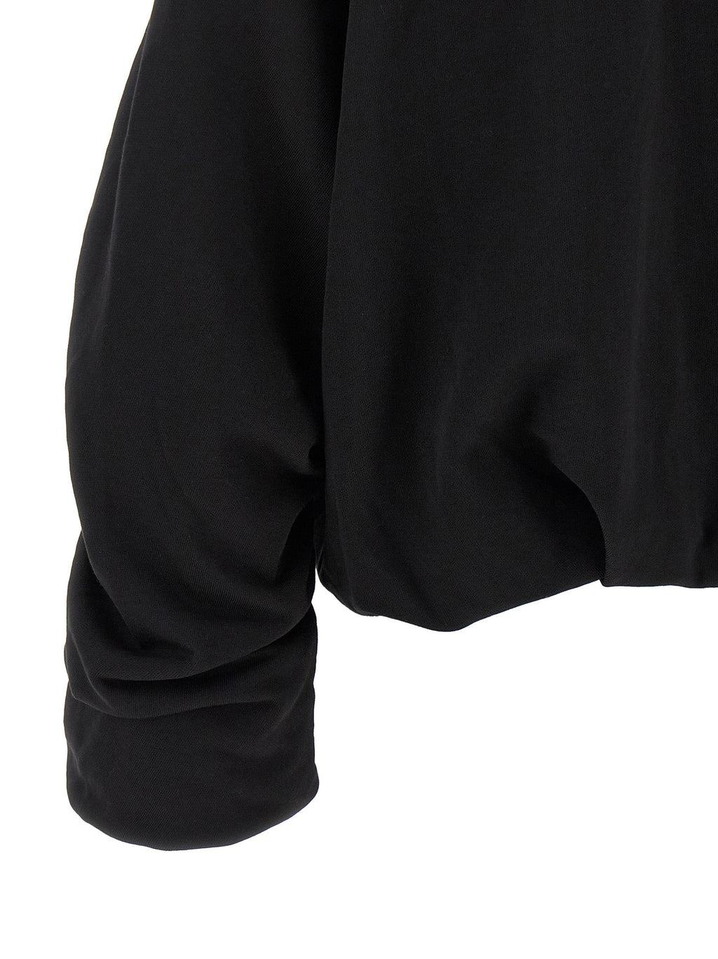 Dries Van Noten Black Cotton Hoodie