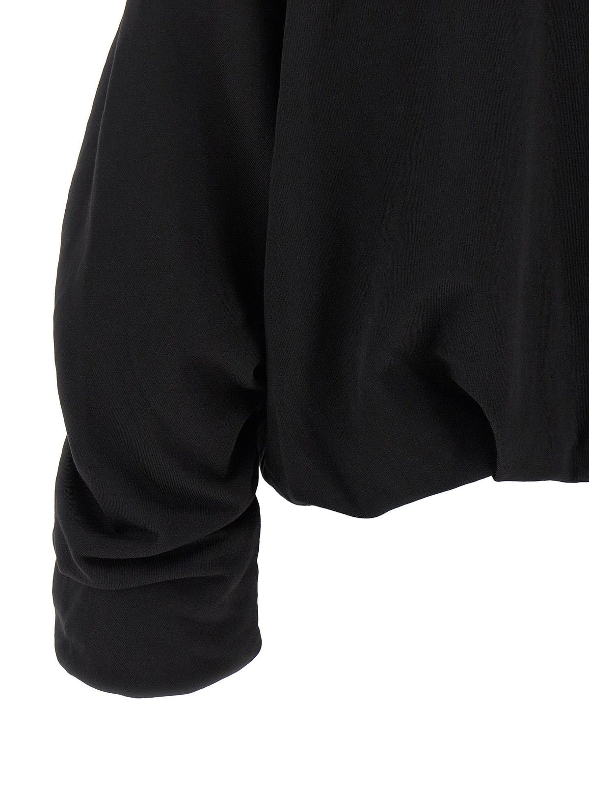 Dries Van Noten Black Cotton Hoodie