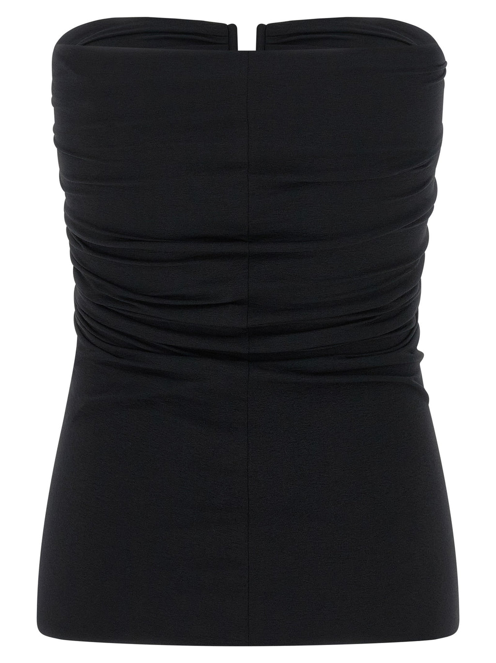 Rick Owens Black Nylon Tank Tops