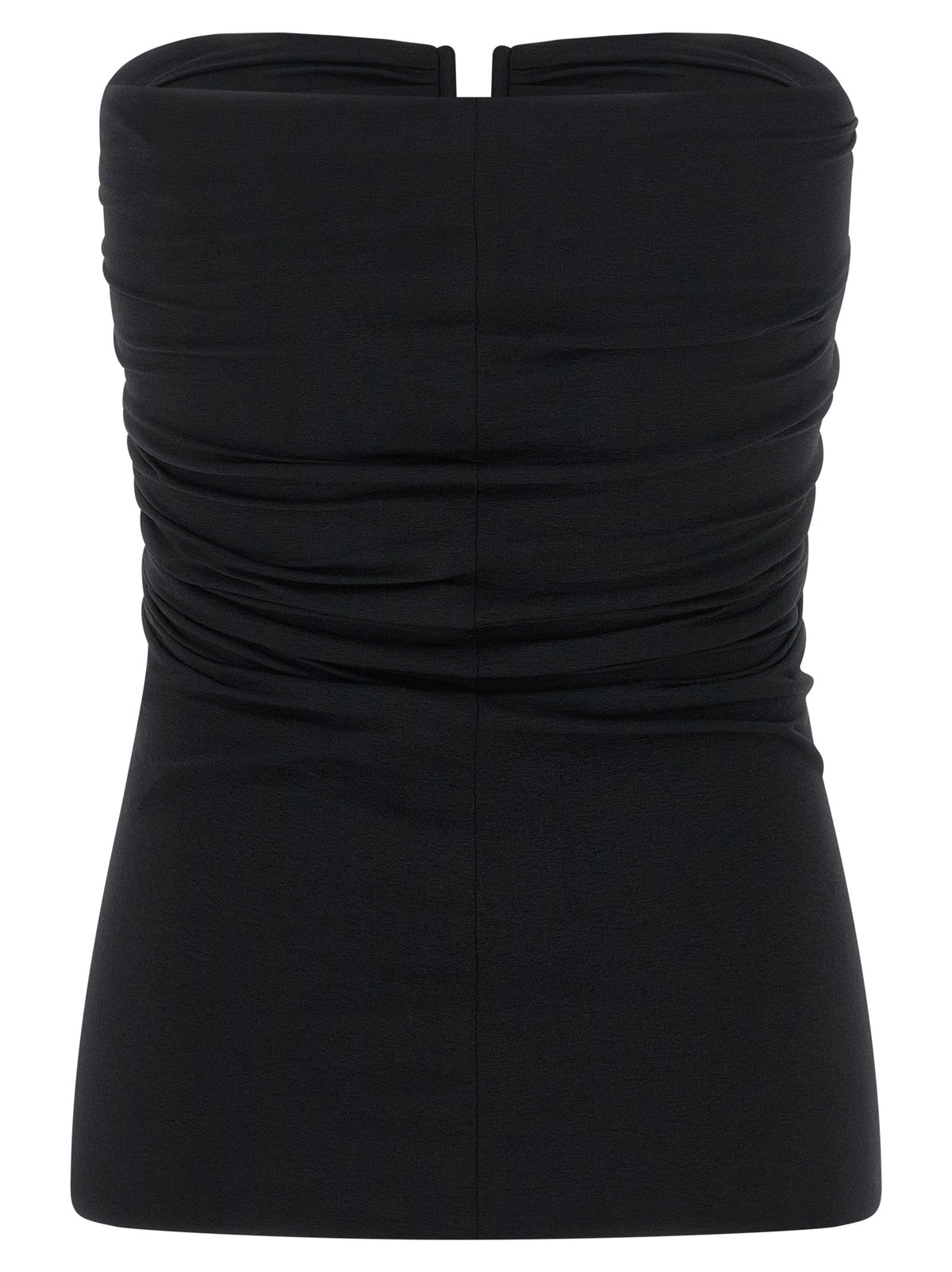 Rick Owens Black Nylon Tank Tops