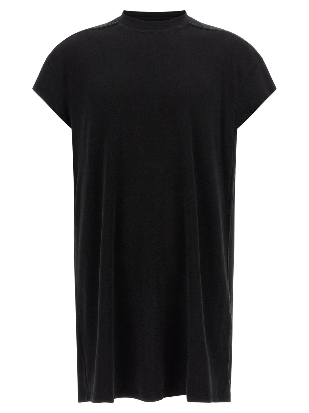 Rick Owens Black Cotton T-Shirt