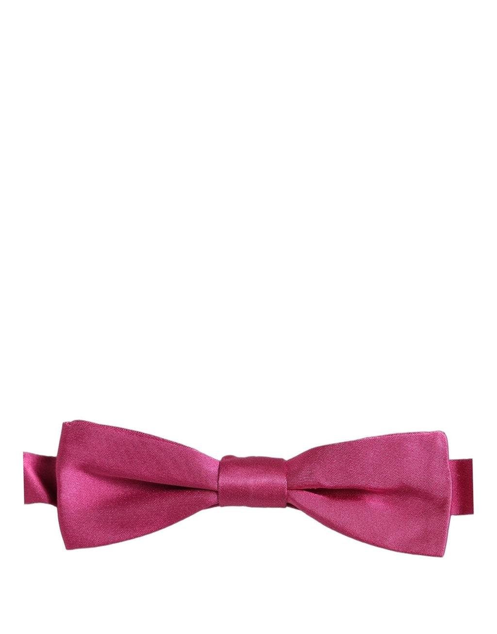 Dolce & Gabbana Men Pink 100% Silk Adjustable Neck Papillon Bow Tie